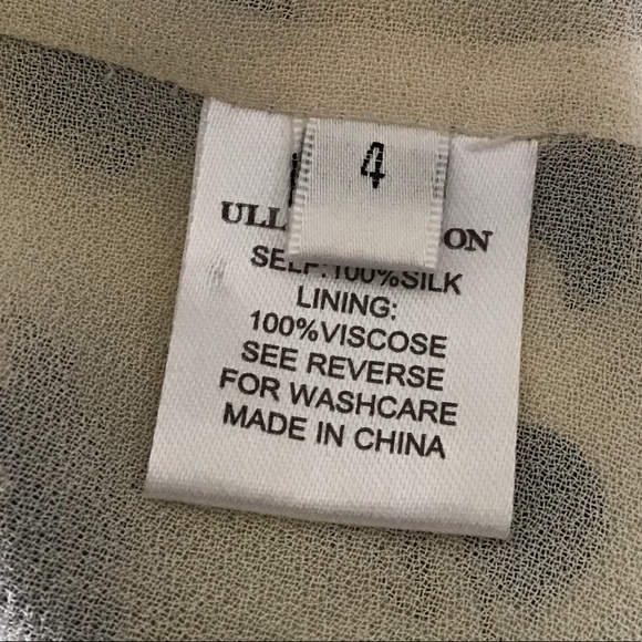 Ulla Johnson Silk Floral Button Tie Dress EUC - Picture 7 of 7